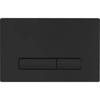 Кнопка смыва BelBagno Genova черная матовая Tocco Morbido (BB021-GV-NERO.M)