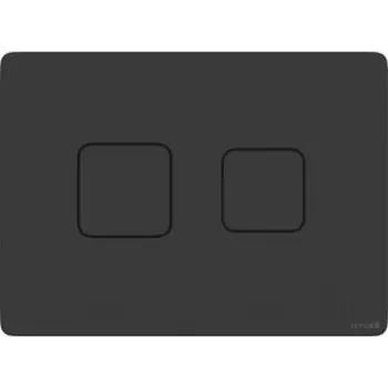 Кнопка смыва Cersanit Accento Square пластик, черная матовая (63838)