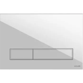 Кнопка смыва Cersanit Blick пластик, белый (64113)