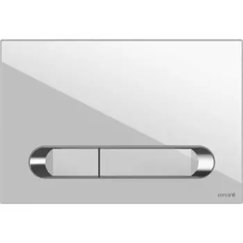 Кнопка смыва Cersanit Estetica пластик, хром (64111)