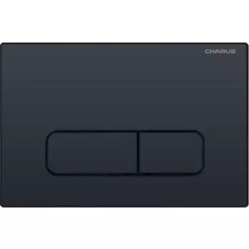 Кнопка смыва Charus Elegia черная матовая (FP.320.DW.01)