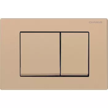 Кнопка смыва Charus Minimalista матовый песок (FP.310.51.01)