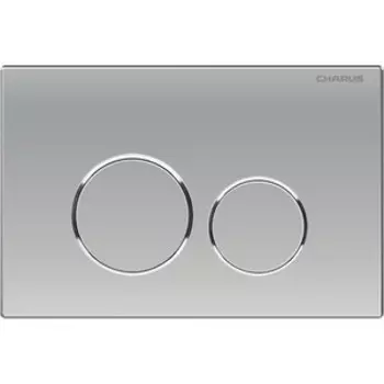 Кнопка смыва Charus Spazio хром матовый (FP.330.46.01)