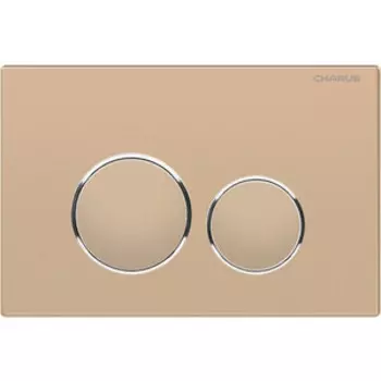 Кнопка смыва Charus Spazio матовый песок (FP.330.51.01)