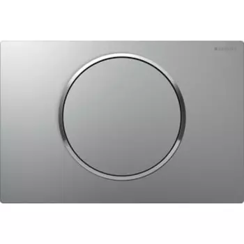Кнопка смыва Geberit Sigma 10 матовый хром/хром (115.758.KN.5)