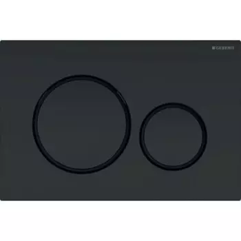 Кнопка смыва Geberit Sigma 20 черная матовая (115.882.16.1)