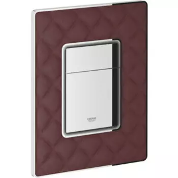 Кнопка смыва Grohe Skate Cosmopolitan с простроченной кожаной поверхностью (38913XM0)