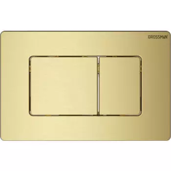 Кнопка смыва Grossman Classic 700.K31.04.32M.32M золото сатиновая