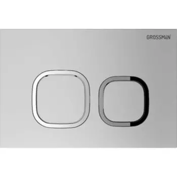 Кнопка смыва Grossman Cosmo 700.K31.02.110.110 хром матовая