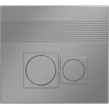 Кнопка смыва Grossman Cosmo хром матовая (800.Т1.02.110.110)