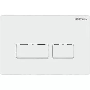 Кнопка смыва Grossman Pragma 700.K31.03.000.000 белая глянцевая