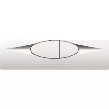 Кнопка смыва Jacob Delafon белая (E29026-01R)