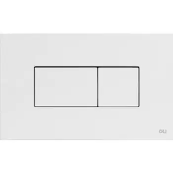 Кнопка смыва OLI Karisma пневматическая, белая (641001)