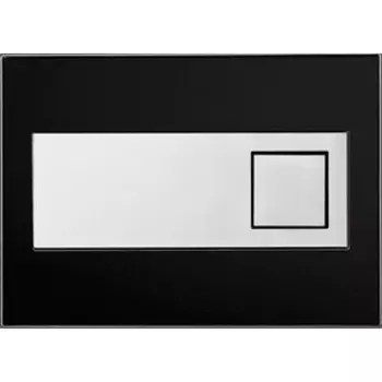 Кнопка смыва Pestan Diamond черная (40006366)