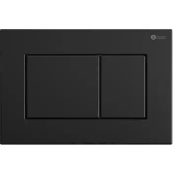 Кнопка смыва Point Ника черный матовый (PN44081BM)
