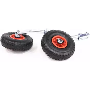 Колеса транцевые Следопыт 40 см, хром, быстросъемные (комплект)