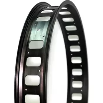 Колесо NANDUN обод MX-80S 26x32H,80mm (Fatbike) черный с отверстиями
