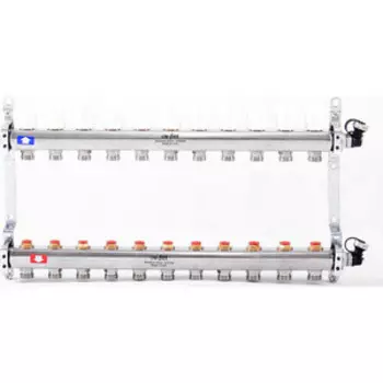 Коллекторная группа Uni-Fitt 1''х3/4'' 11 выходов с регулировочными и термостатическими вентилями (451I4311)
