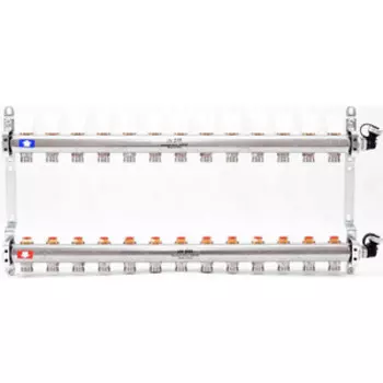 Коллекторная группа Uni-Fitt 1''х3/4'' 13 выходов с регулировочными и термостатическими вентилями (451I4313)