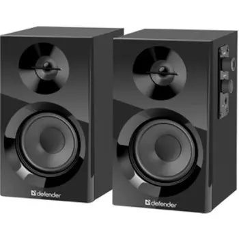 Колонки Defender Акустическая 2.0 система Aurora S10 12 Вт, деревянный корпус, 230В (65414)