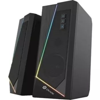 Колонки Oklick OK-125 2.0 черный 12Вт (1458489)
