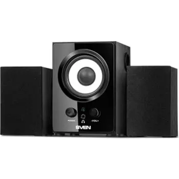Колонки Sven ( с сабвуфером) АС MS-80 (7 Вт), чёрный (SV-013080BK)