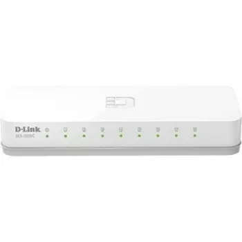 Коммутатор D-Link DES-1008C (8 портов Ethernet 10/100 Мбит/сек, 1.6 Гбит/сек, Auto MDI/MDIX) (DES-1008C/B1A)