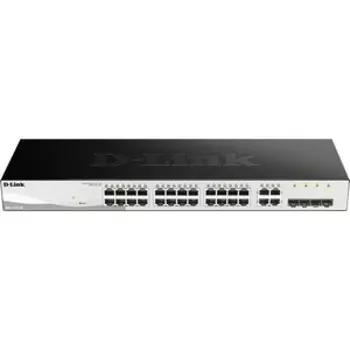 Коммутатор D-Link DGS-1210-28/FL1A 24 порта (24x 1Gbs, 4x 1Gbs SFP, настраиваемый L2) (DGS-1210-28/FL1A)