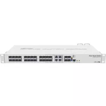 Коммутатор MikroTik CRS328-4C-20S-4S+RM 20SFP 4SFP+ управляемый