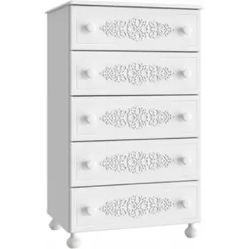 Комод Compass Ассоль АС-62 белое дерево