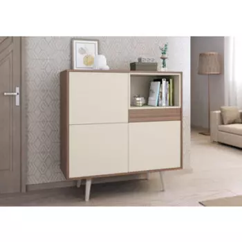 Комод Гранд Кволити 6-56019 Ясень шимо темный / Кашемир серый (ML876879620)