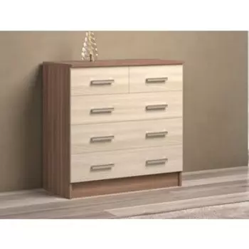 Комод ЭРА К800-3/2 ясень шимо ЛДСП