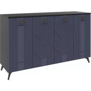 Комод Это мебель Комодино ПМ-390.04 Океания софт, Черный