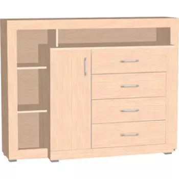 Комод LuxDorf ГТ5 дуб млечный