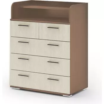 Комод Ника №1 (К-1) шимо темный/шимо светлый