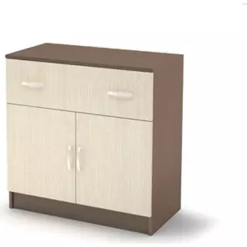 Комод Ника Басса КМ-552М шимо темный/шимо светлый