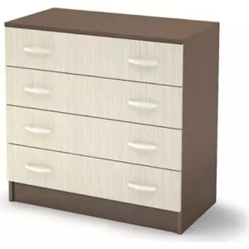 Комод Ника Басса КМ-554М шимо темный/шимо светлый