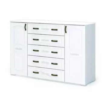 Комод Ника Медина КМ 042 анкор/дуб беленый