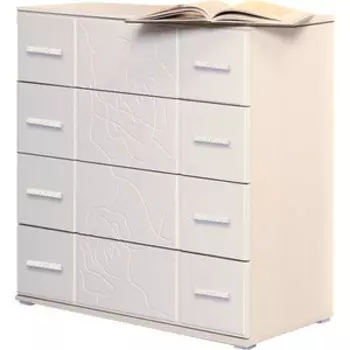 Комод Олимп 06.40 Розалия вудлайн кремовый/золотой ясень