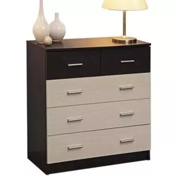 Комод Олимп Дуэт - 12 венге/дуб линдберг