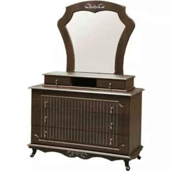 Комод ОЛМЕКО 06.115 Кантри патина дуб кальяри/ДВПО: белый/ПВХ кедр