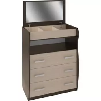 Комод с зеркалом Атлант Гермес 9 Бодега темный, Бодега светлый