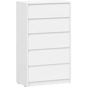 Комод Woodville Идена КМ06-700 ЛДСП белое / ЛДСП белое (528883)