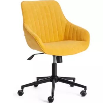Компьютерное кресло TetChair Кресло DUBLIN велюр Clermon, горчичный, 170