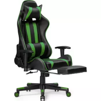 Компьютерное кресло Woodville Corvet black / green