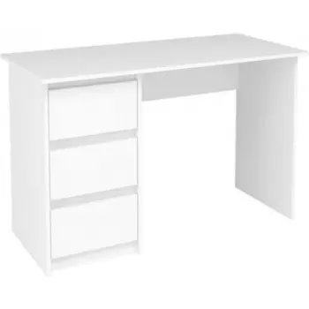 Компьютерный стол Woodville Идена СТП06-1200 ЛДСП белое / ЛДСП белое (528270)