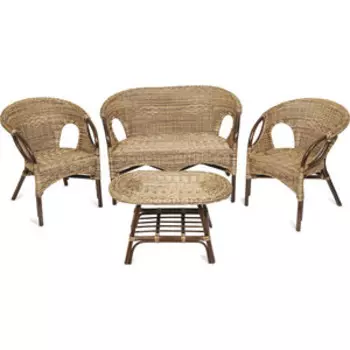 Комплект для отдыха TetChair Mandalino - плетеные банановые листья