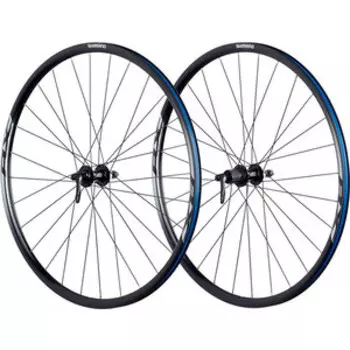 Комплект колес Shimano RX010, комплект, 10/11 скоростей, CenterLock, 622-17C, OLD 135 мм, черный