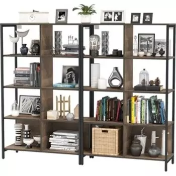 Комплект мебели Моби Трувор 13.151.02 стеллаж + 13.151.02 стеллаж дуб гранж песочный/интра