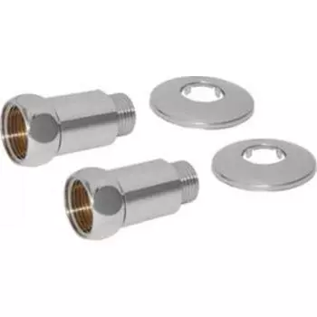 Комплект подключений Luxon гайка / штуцер 3/4''х3/4'', 2 штуки (731SCH0505)